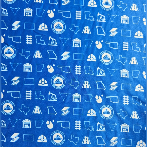 Fore Fathers NEW XXXL 3XL Golf Polo Shirt Blue White Lime & Minerals - Picture 2 of 12